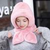 Women Hat Solid Color Elastic Knitted Warm Winter Hat