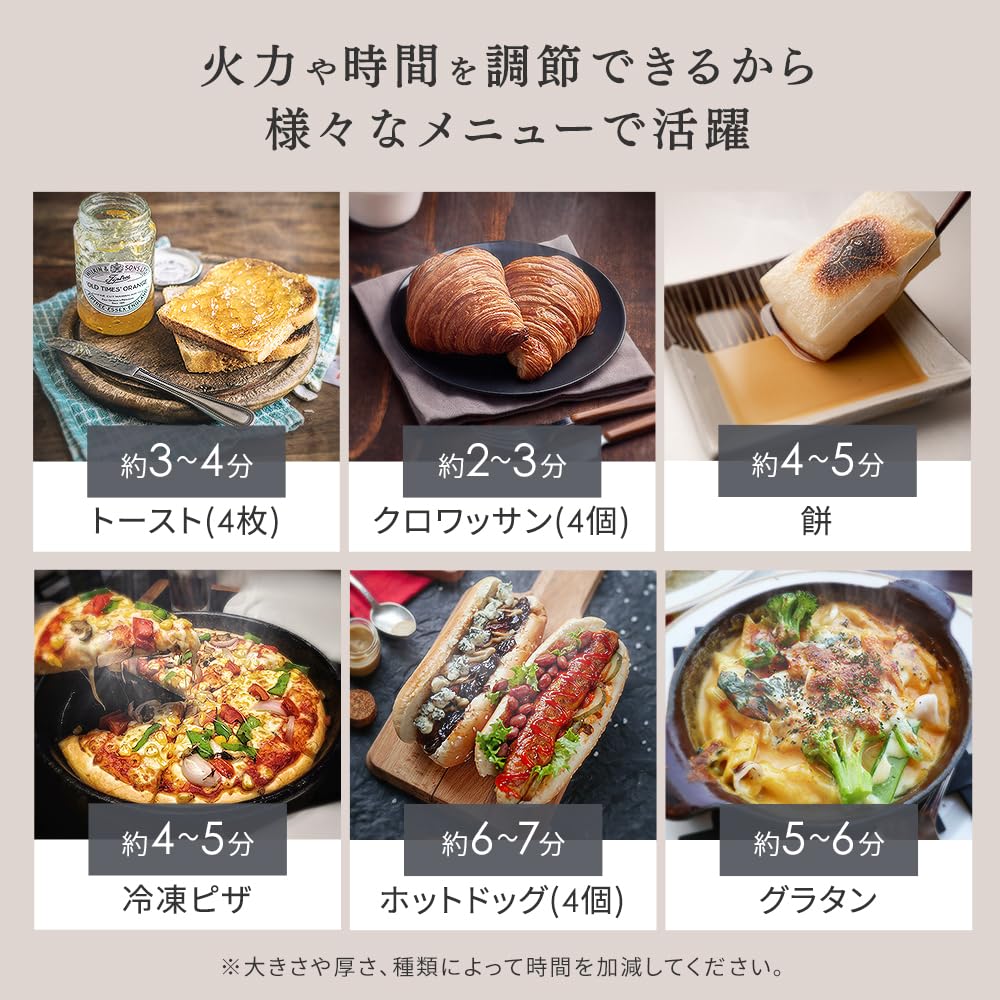 Iris Ohyama Тостер 4 3 Регулировка температуры Лоток Тостер Легко Для Двоих 1200 Вт Белый Духовка, Части, Уровни, В комплекте, Духовка, Стильный, Чистый, Люди,