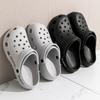Платформа Женские Клоги Обувь Пляж Сад Толстая Подошва Сандалии Мода Удобные Нескользящие Тапочки Для Дома Улицы Мужчины Обувь с Отверстиями
