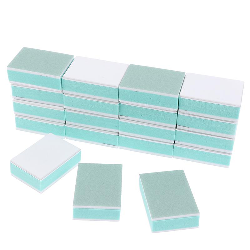 50 шт. Блок для полировки ногтей, зернистость, шлифовка, полировка, УФ-гель, блестящая полировка, пилки