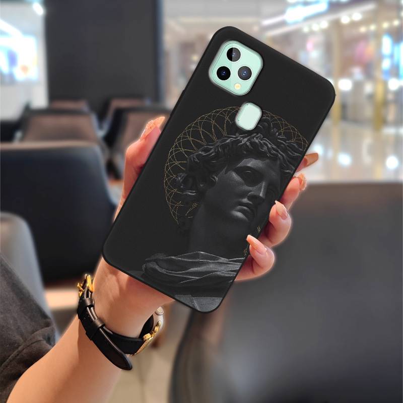 TPU Чехол-накладка на телефон для Oukitel C22 Модный дизайн Грязеотталкивающий Силиконовый Защита от пыли Прочный Защитный