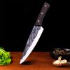 Kitchen Knives Forged Chef Cleaver Butcher Meat Fish Fruit Filleting Cutter Sushi Slicing Utility Knife with Wenge Handle