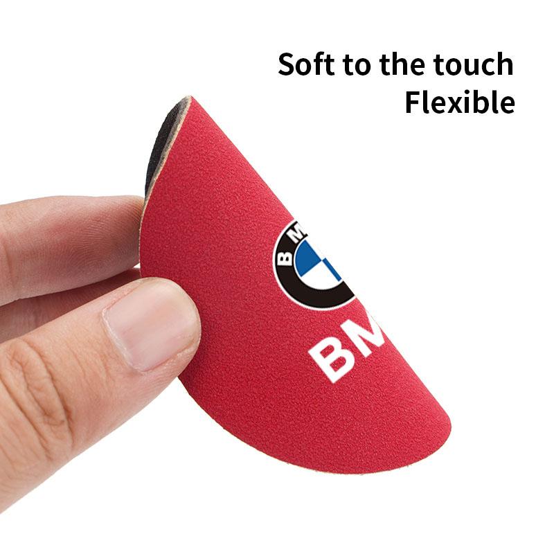 2Pcs Car Suede Water Cup Pad Non-slip Coaster Accessories For BMW X1 X2 X3 X5 X4 X6 X7 G30 G20 G32 G11 G12 F40 F30 F20 F10 F34