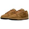 Nike Кроссовки Dunk Suede Low top для скейтбординга мужские Пшенично-коричневые IB6651-700