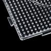8Pack 5mm Large Clear Plastic Fuse Beads Boards Bead Pegboards with 5 Ironing Paper and 1 White Beads Tweezers for DIY Craft