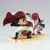 Banpresto Эдвард Ньюгейт против. Коллекционная фигурка Шанкса из One Piece - Мировой лог 13 см разноцветная BP29081P идеально для фанатов аниме.