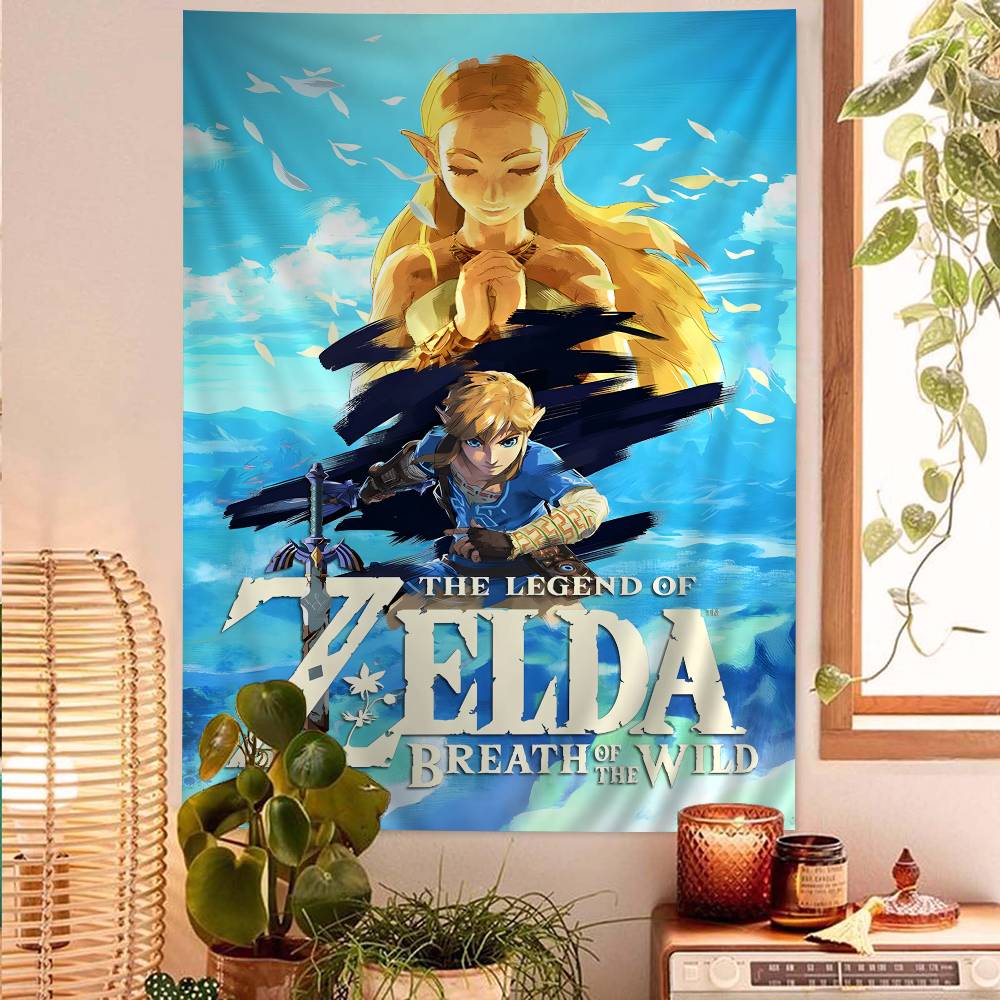 Legend Video Game Zeldas Hippie Wall Hanging Tapestries Bohemian Wall Tapestries Mandala INS Home Decor