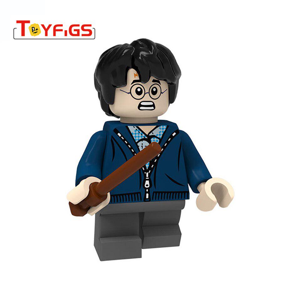 Фигурки Харри Поттера Фантастические твари Рубеус Добби Финниган Гермиона Кирпичи Модель Конструкторы Игрушки 