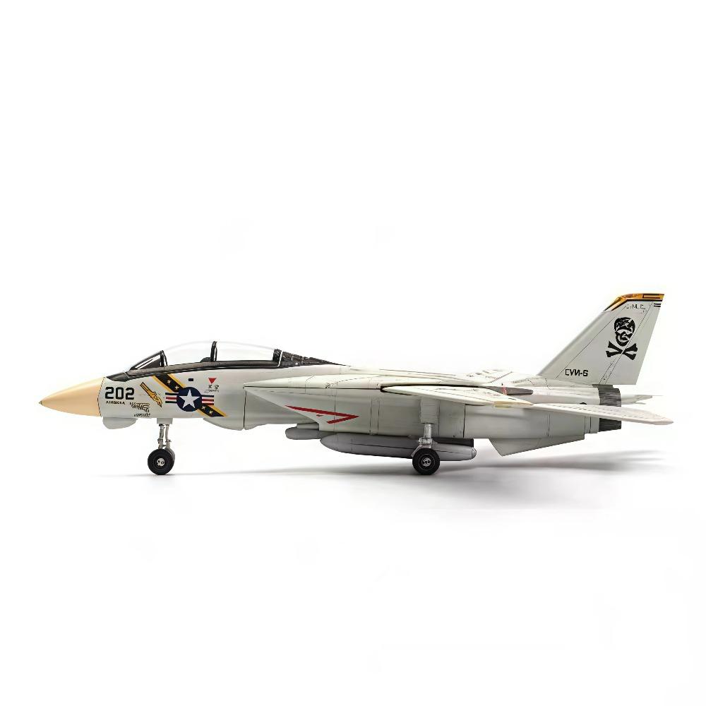 Истребитель F-14 1:72, собранная пластиковая модель самолета (включая дисплейную стойку), домашний дисплей и коллекция, креативные подарки