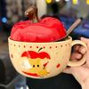 Керамическая миска для лапши MUTTI с рисунком яблока