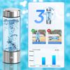 420ml Hydrogen Water Bottle Generator 3 Min Quick Electrolysis Hydrogen Cup SPE & PEM 1600ppb Hydrogen Ions Water Bottle for Purified Water