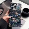 Прямоугольный чехол с узором из перламутровой ракушки радужного цвета для iPhone 16 17 Pro Max 15 14 13. Модный уникальный мягкий ТПУ задняя крышка