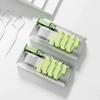 1-10Sets Portable Floss Holder Automatic Ejectable Includes 10Pcs Floss Organizer Press-on Carry-on Disposable Flossing Sticks