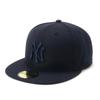 New Era newera Кепка 59FIFTY 14561987 NER34C9747 MLB New York Yankees NY Темно-синий Тональный цвет Эксклюзив ONSPOTZ Мужская Женская Шляпа 5950 Прямой Плоский Козырек
