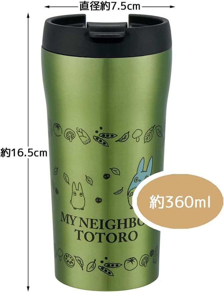 Кружка-бутылка Skater Бутылка для воды 360 мл Totoro Convenience Store Совместимость с кофе My Neighbor Totoro SMV4-A