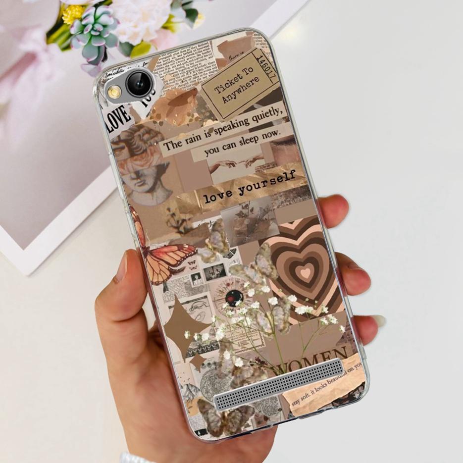 Чехол для Xiaomi Redmi 5A Redmi 4A Стильный painted чехол Мягкий тонкий чехол для телефона Для Xiaomi Redmi 4A 5A Redmi5A Задняя крышка TPU Funda