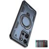 Противоударный чехол для Magsafe для Motorola Moto G Power Stylus 5G Edge 2025 2024 GPlay Edge G13 G23 G53 Fold Чехол-броня с подставкой