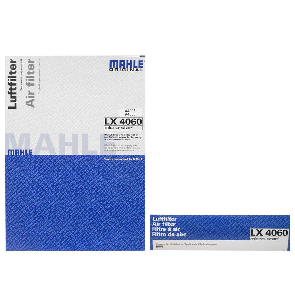 MAHLE Air Cleaner Filter for BMW 1 2 X2 MAHLE Model compatibility must be Made by the original filter Series, Series, X1, (F39, F40, F44, F45, F46,