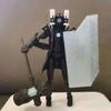 Скибиди Туалет 3D шарнирная игрушка Скибиди Туалет манекен 13 Бурильщик Бурильщик Фигурка Шарнирная фигурка Скибиди Туалет ТВ Человек Игрушка