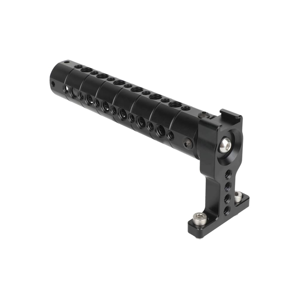 SZRIG Top Handle Grip with Cold Shoe Mount for Camera Cage (Black)