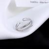 Banyan Tree S925 Silver Adjustable Double-Layer Cold Style Ring for Women