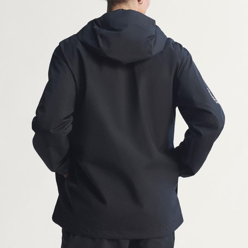 Adidas Terrex Multi 2-слойная дождевая спортивная куртка для улицы, ветрозащитная, водонепроницаемая, дышащая, прочная, с капюшоном, мужские куртки JY4118