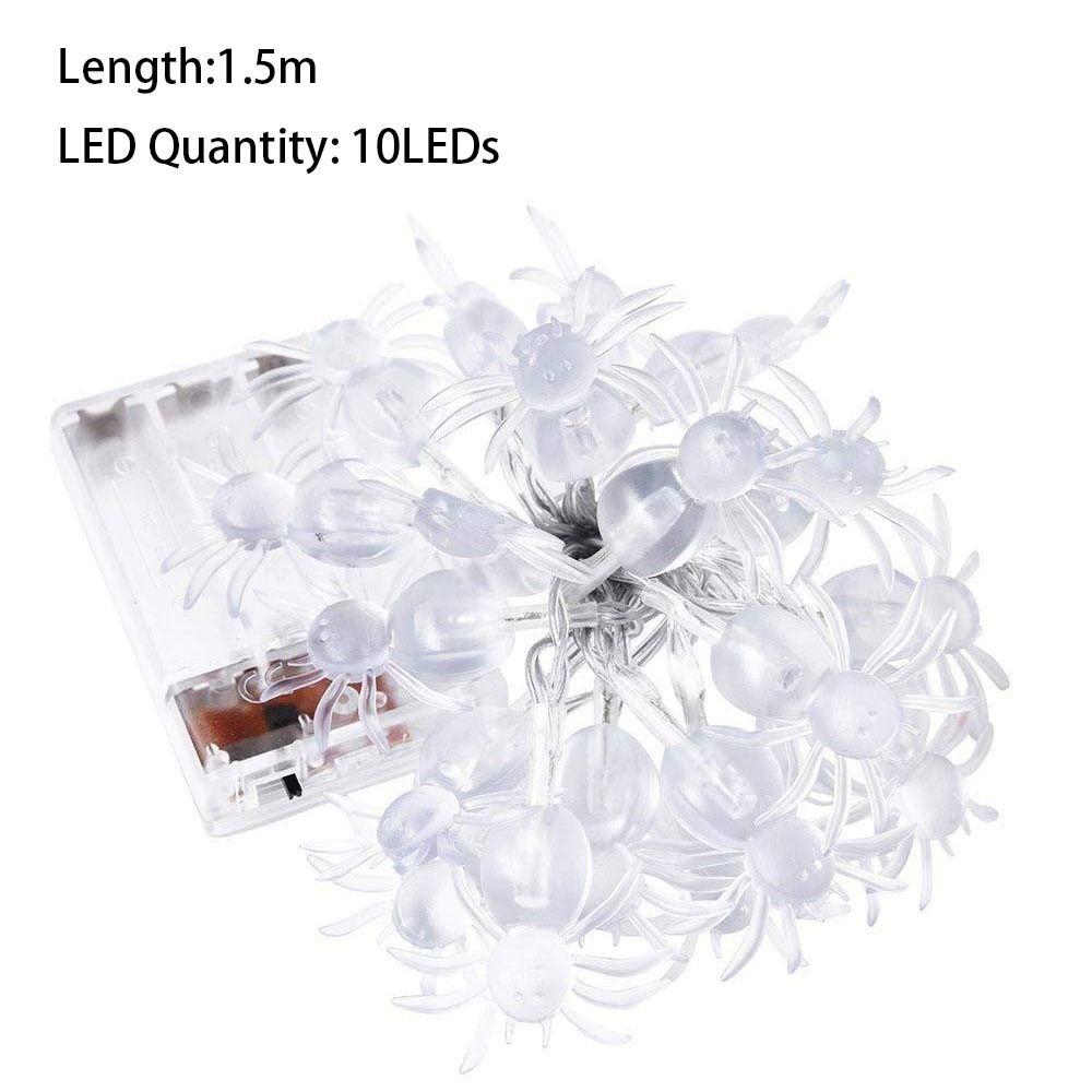 Лампа в форме тыквы в стиле хоррор 10 нитей света Лампа в форме головы черепа Лампа в форме привидения День Хэллоуина