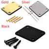 Gold Mounting Plate With Screws Parts Guitar Neck Plate Joint Back Electric ST