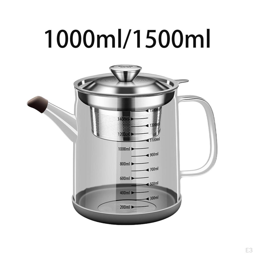 Glass Tea Infuser Pitcher for Beverages