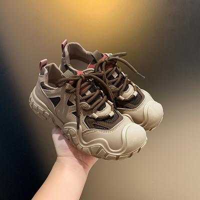 Женские кроссовки на платформе для тренировок на открытом воздухе, сетчатые, увеличивающие рост, массивные кроссовки, кроссовки для тренировок на открытом воздухе для молодых девушек, женская повседневная обувь