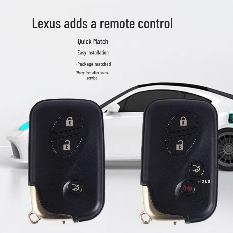 Совместимый Пульт-Ключ для Моделей Lexus: ES300, ES350, IS300, IS250, NX200, ES240, RX350.