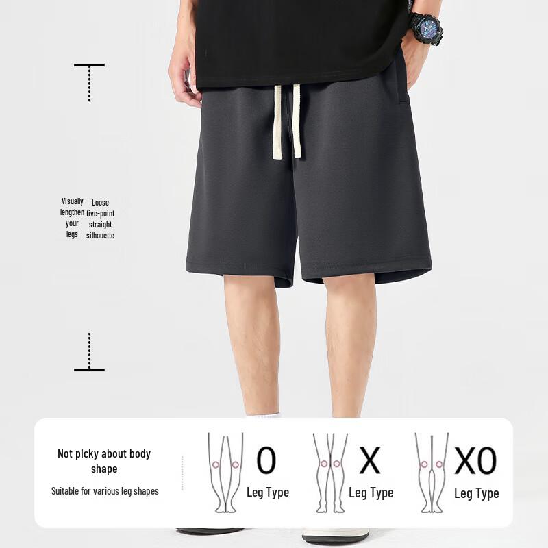 MINISO Men's 2025 Summer American Style Casual Sports Shorts