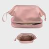 Double-Layer Waterproof Cosmetic Bag - Large Capacity, High-End, Multi-Function Storage