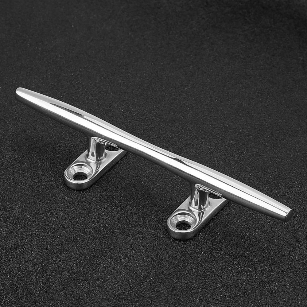 Mooring Rope Cleat Deck Rope Cleat 316 Stainless Steel Hollow Base Bollard Yachts