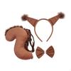 Animal Tail Costume Kit Cosplay Dress Up Headwear Headband for Christmas Holiday