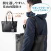 Sanwa Direct Tote Large 9 A4 Laptop Includes Water Bottle Holder and Pass Zipper Bag, Capacity, Pockets, Size/13.3-inch Storage, Case, Closure, Brown,