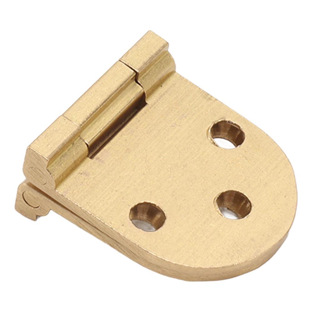 2pcs Brass Folding Table Hinge Round Edge Table Hinge Classic Flap Hinge Folding Table