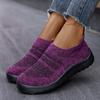Fashion 2024 New Women Sport Sneaker Flat Bottom Breathable Comfortable Women Sneakers Slip On Sock Solid Color Women's Running Shoe