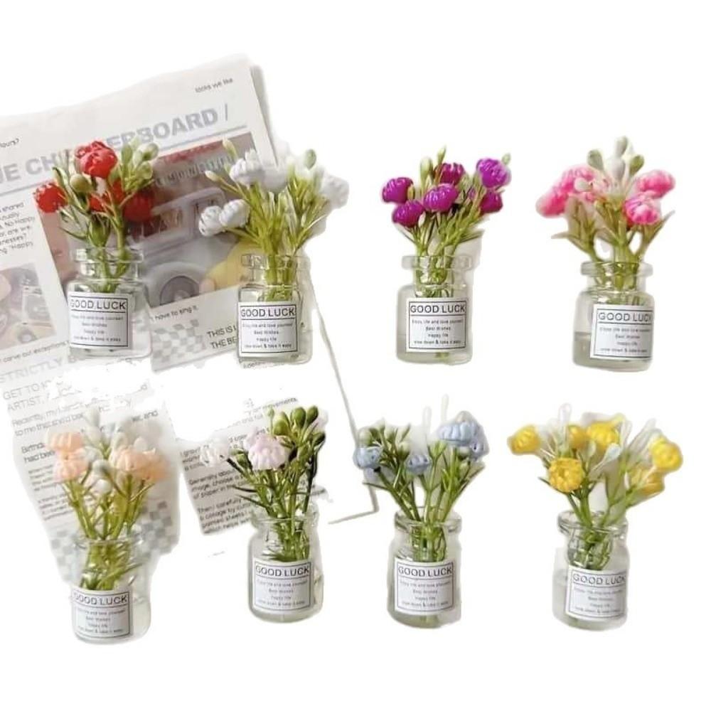 8pcs Mini Small Vase Magnets Cute Fun Refrigerator Accessories Refrigerator Magnets Holiday Gift