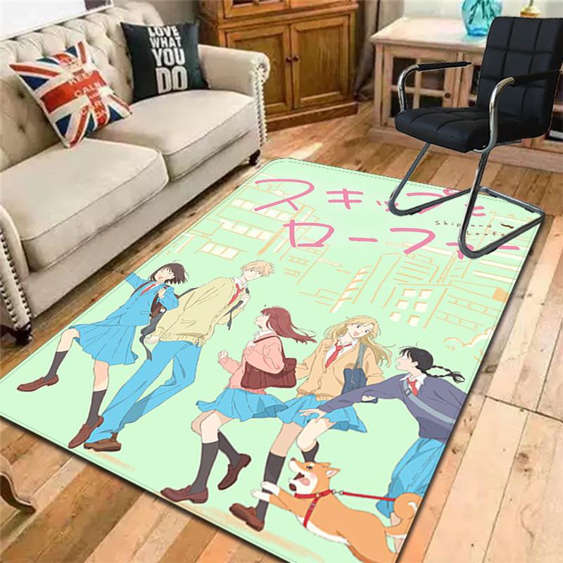Skip and Loafer Rug Floor Mat for Living Room or Bedroom Soft and Comfortable Carpet a Gift for Birthday and Holiday.SFF0917234