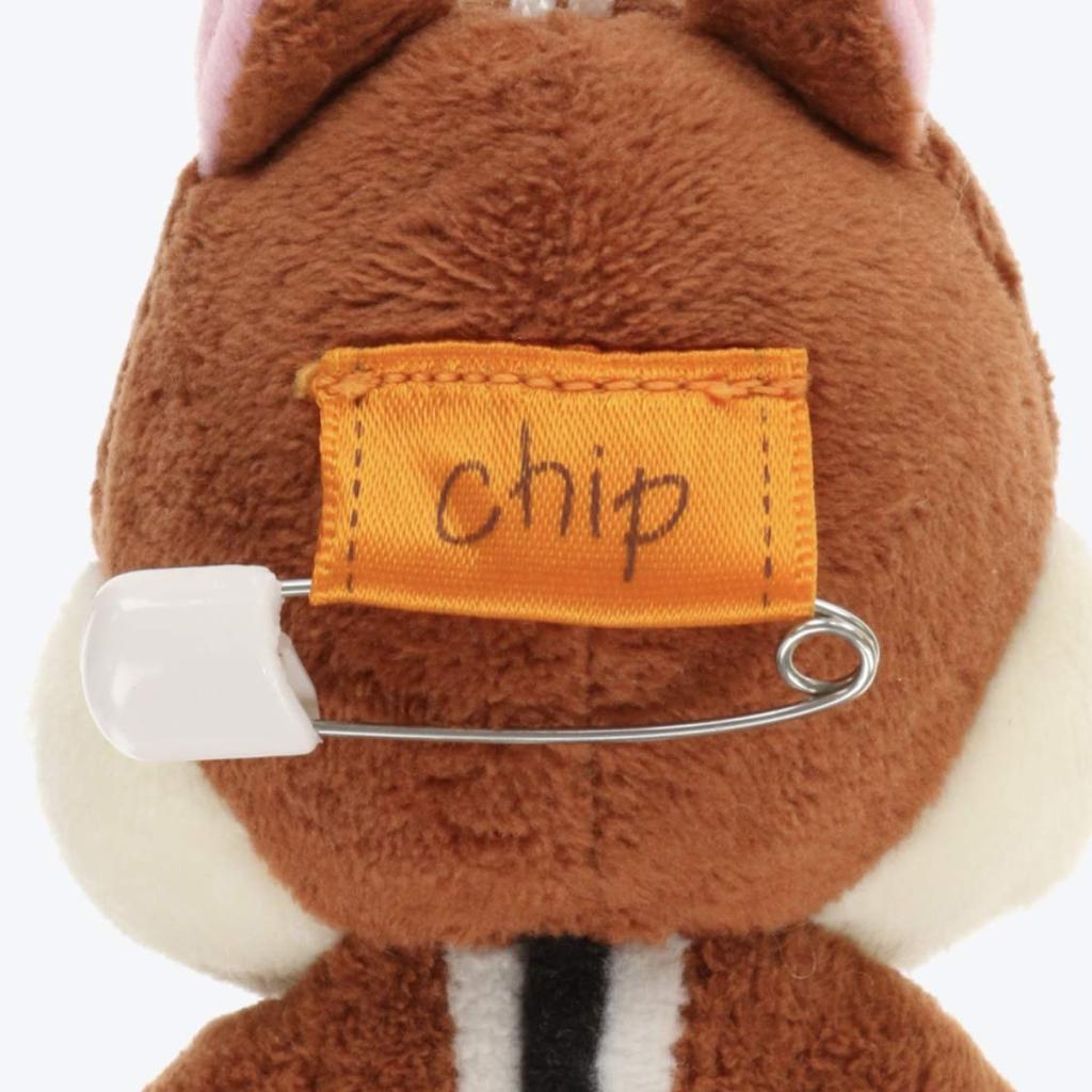 Значок с изображением Чипа и Дейла, плюшевый значок Disney, ремешок для значка с цепочкой (Эксклюзивный сувенир Disney Resort)