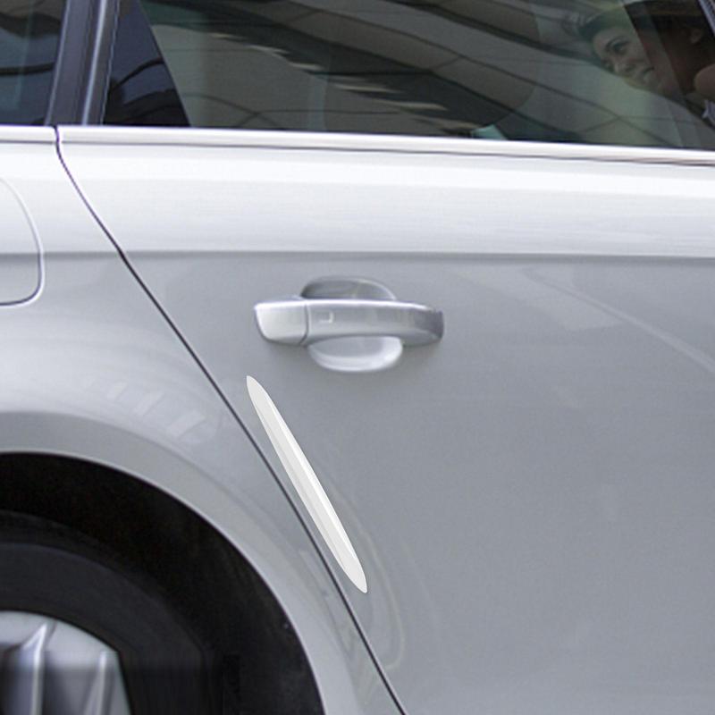 4 шт., полоса для предотвращения столкновений на двери автомобиля, защитная накладка на бампер, защита от столкновений для края двери автомобиля/передней и