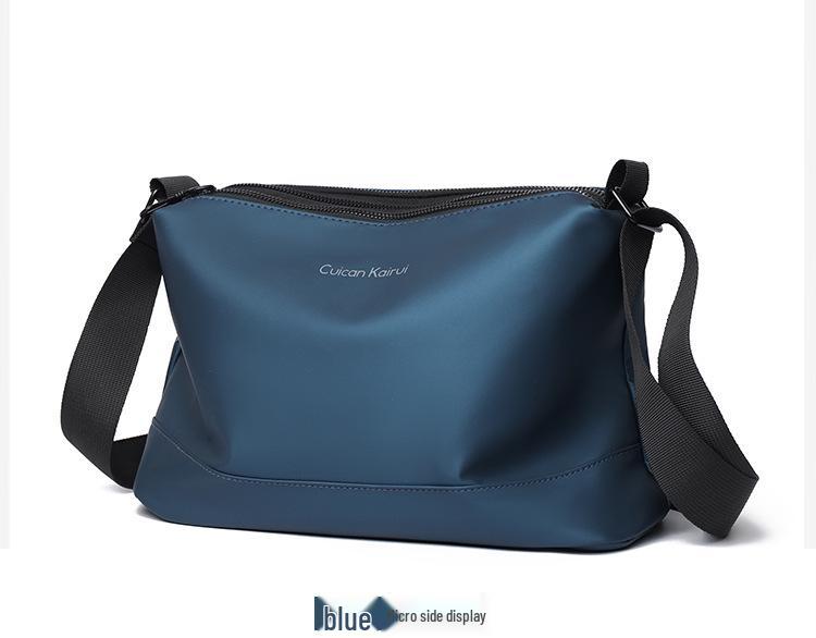 Мужская модная водонепроницаемая сумка кроссбоди из ткани Оксфорд: Деловая, Повседневная, Сумка через плечо для поездок, Путешествий