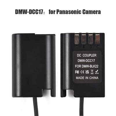 D-Tap к двустороннему фиктивному аккумулятору NP-F550 + Type-C к DMW-DCC17 Витой кабель-заглушка аккумулятора постоянного тока