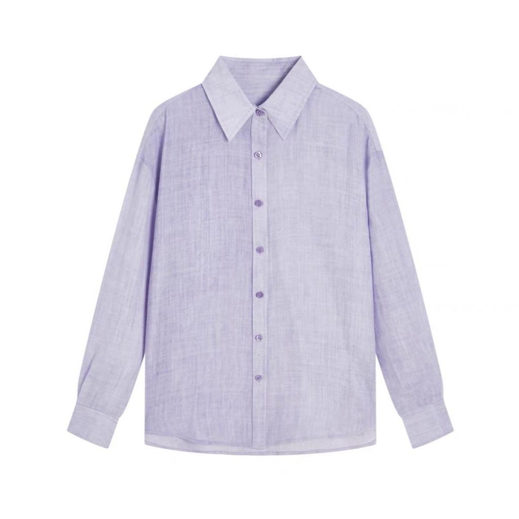 2024 Summer Tencel Ramie Sunscreen Light Suit: Cool, Skin-Friendly, Breathable Shirt & Shorts