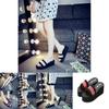 Ladies Slippers With Timeless Design And Cushioning Wedge Heel**