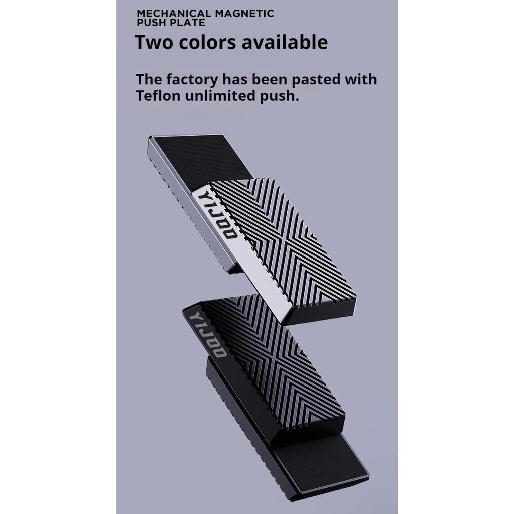 Magnetic Push Card Anti-Stress Mechanical Slider Toy Pushing Plate Sensory Toy Cool Things Punnk Stress Relief Toys EDC Adults