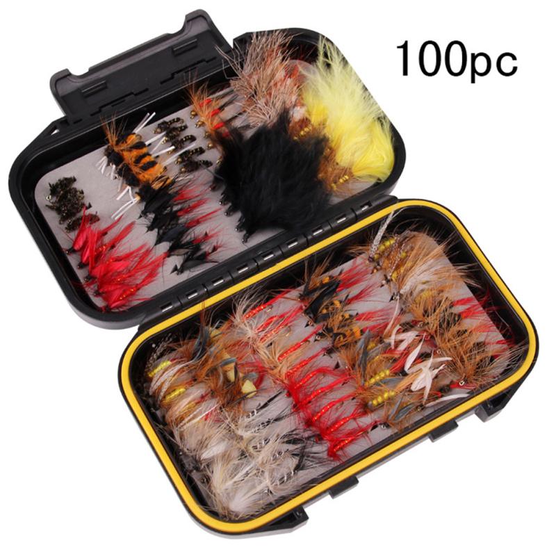 12/40/72/100/120 бионические насекомые, рыболовные крючки нахлыстом, набор приманок, имитация масляных мух, нимфа, Scud Fly Bug