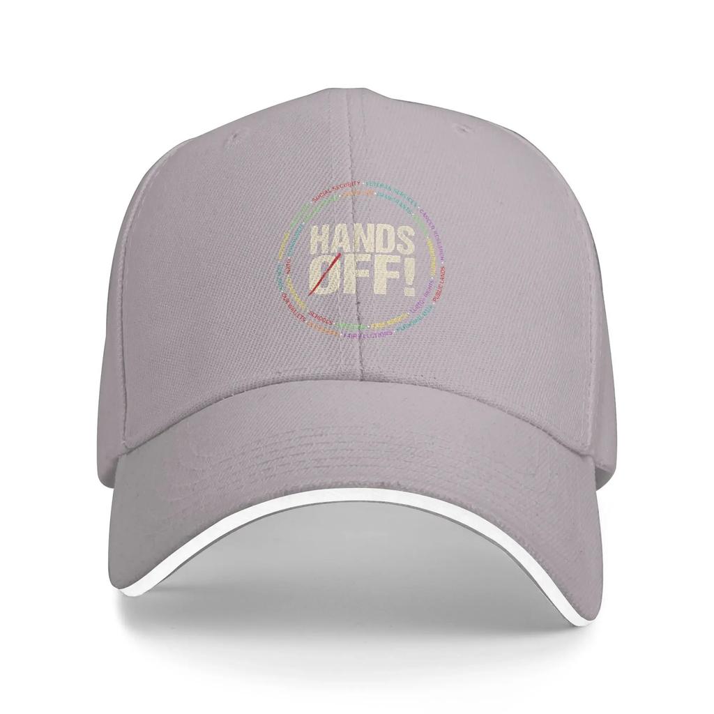 Summer Casual Baseball Cap Hands Off Protest Social Security And Medicare Protest Kpop Rock Hat Women Men Sun Visor Vintage Caps