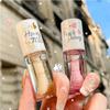 Kawaii Lip Gloss Peach Lip Oil Long Lasting Non-sticky Moisturizes Lip Tint Lip Plumper Lip Care Serum Lip Care